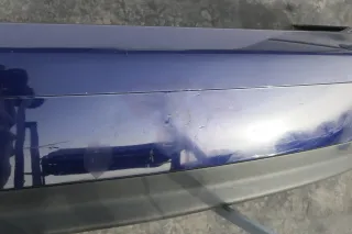 Audi A4 B5 Limousine Stoßstange hinten Heckstoßstange blau biscaBj99 - Bild 7