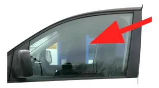 VW Caddy 2K vorne links Fenster Scheibe in Tür Fensterscheibe - Bild 1