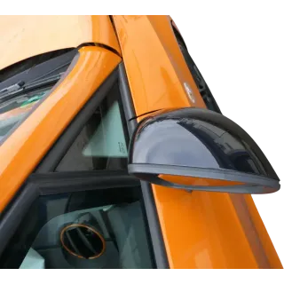 Seat Ibiza 6J elektrischer elektrisch Spiegel Außenspiegel rechts schwarz anklap - Bild 4