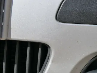 Fabia 6Y Stoßstange Stoßfänger vorne grau LF7T Facelift - Gitter NSW - Bild 3