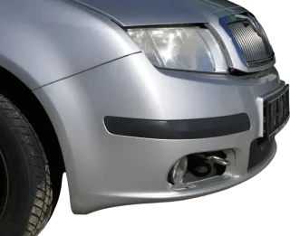 Fabia 6Y Stoßstange Stoßfänger vorne grau LF7T Facelift - Gitter NSW - Bild 18