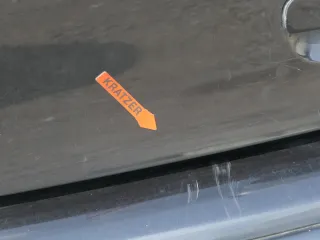 VW Polo 9N3 9N Heckklappe Kofferraumklappe Klappe schwarz LC9Z Scheibe - Bild 7