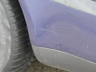 Skoda Octavia 1Z Combi Stoßstange hinten Heckstoßstange blau LF5Q Stoßfänger PDC - Bild 7