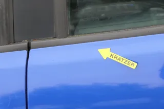 A4 B5 Tür nur Türblatt hinten links blau LZ5M Kombi oder Limo - Bild 8
