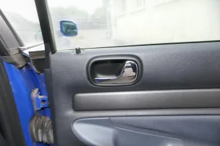 1x Audi A4 B5 Türverkleidung Verkleidung Tür hinten rechts Abdeckung Griff -blau - Bild 4