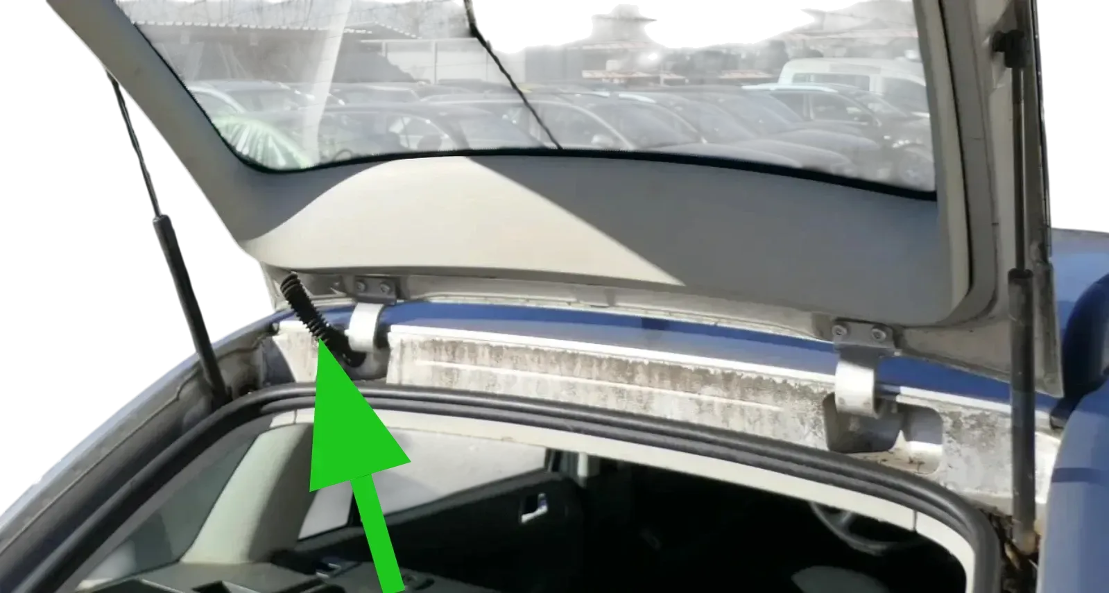 Skoda Fabia 6Y Kombi Kabelbaum Leitungssatz hinten für Heckklappe 6Y9971147E - Bild 1