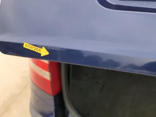 Skoda Octavia 1Z Kombi Avant hinten Heckklappe mit Scheibe blau LF5Q Klappe - Bild 15