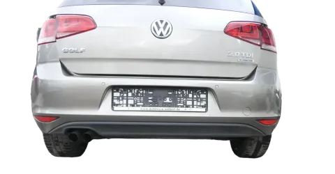 VW Golf 7 5G Limousine Stoßstange hinten Heckstoßstange braun golf LC8Y PDC