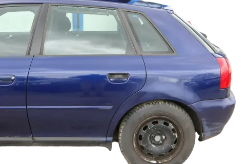 Audi A3 8L Tür Türblatt hinten links 4/5-Türer blau LZ5K Rahmen