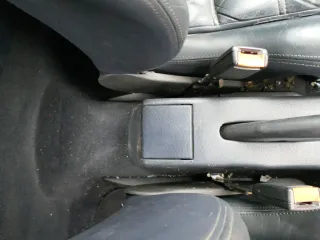 VW Golf 3 1H 1E Cabrio Mitteltunnel Aschenbecher hinten Verkleidung - blau - Bild 3