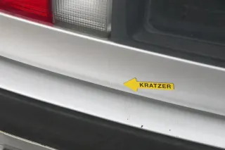 Audi 80 Heckklappe hinten Klappe Kofferraumklappe Limousine grau LY7T ohneAnbaut - Bild 11