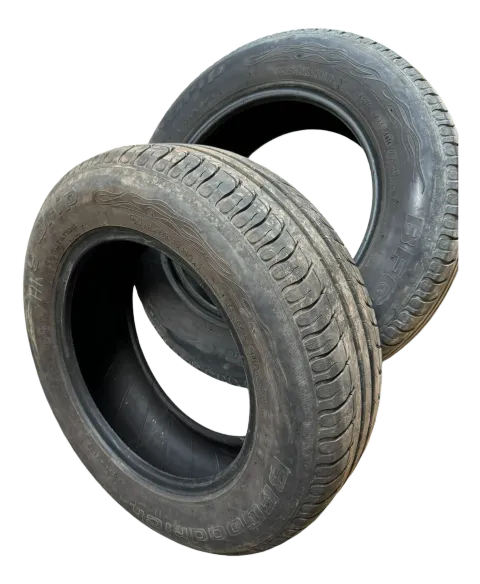 2x VW Golf A3 NUR Reifen 195/65 R15 91H Sommerreifen 2x ca. 6-7 mm NUR REIFEN