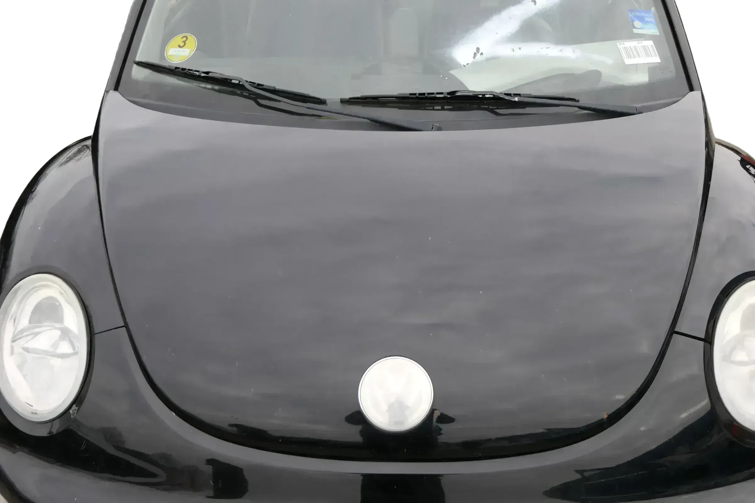 VW New Beetle 9C Motorhaube Klappe vorne schwarz L041 - Bild 1