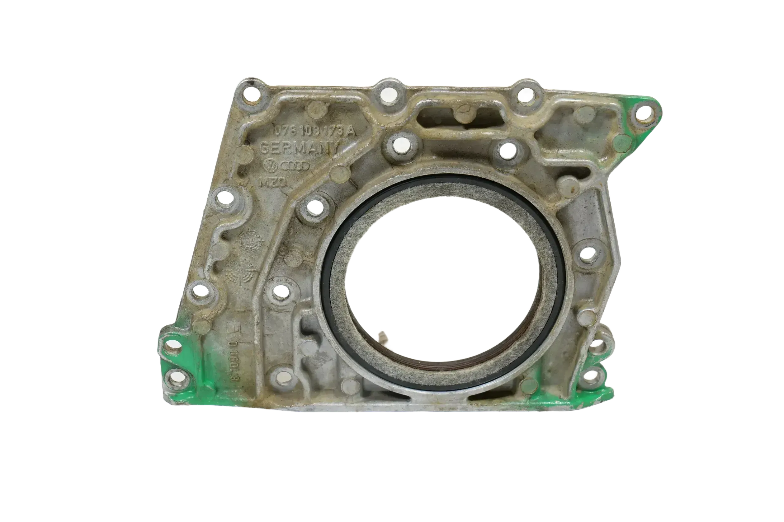 Audi 80 100 A6 A8 Dichtflansch ABC AAH 2,6 2,8 Benziner 078103171H Flansch - Bild 1