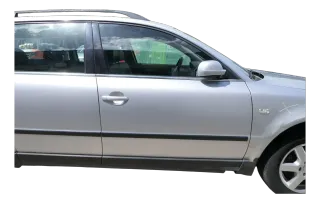 VW Passat 3B 3BG 3B6 Kombi + Limo Tür vorne links Fahrertür silber LA7W OHNE Anb - Bild 1