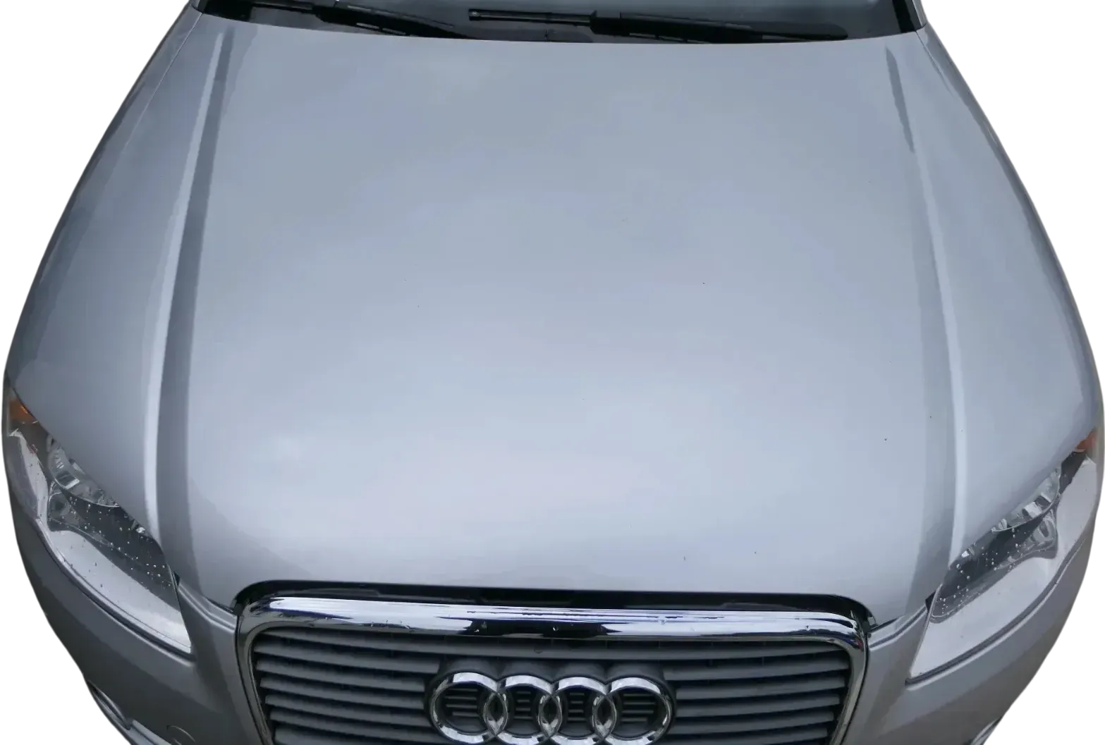 Audi A4 B7 8E Motorhaube Haube Klappe silber LY7W Frontklappe - Bild 1