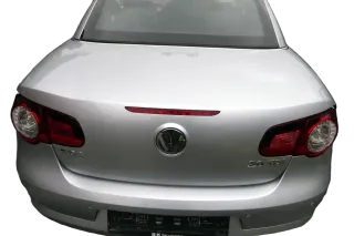 VW Eos 1F Cabrio Heckklappe Klappe Kofferraumklappe grau silber LK7W - Bild 1