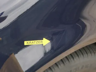 VW Golf 4 1J Kotflügel vorne links blau LB5N - Bild 12
