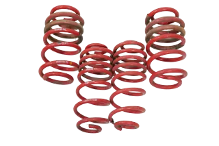 4x A4 8K A5 8T Federn Fahrwerk Sportfedern 40MM/ 55MM Tieferlegung H&R KBA 91471 - Bild 1