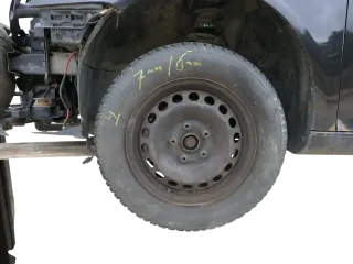 2x VW Golf 6 Plus 5M 195/65 R15 91T Winterreifen M+S Felgen Reifen M&S  ca.6-7mm - Bild 3