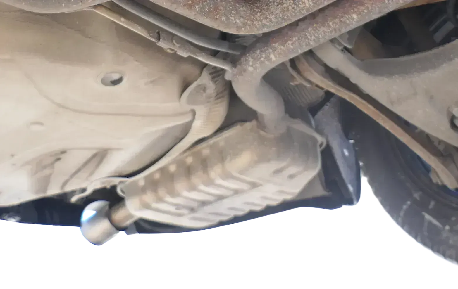 1x A4 8E B6 Auspuff Endschalldämpfer Endtopf links 2,4 BDV AMM - Bild 1