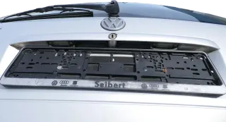 VW Passat 3B Griff Heckklappe Heckklappengriff Öffner auch Kombi silber LB7Z - Bild 2