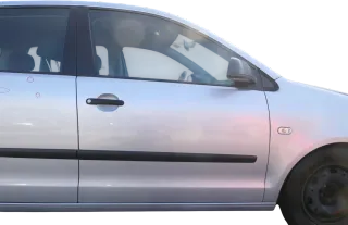 VW Polo 9N 9N3 Tür vorne rechts Beifahrertür 4/5-Türer grau silber LA7W ohneAnba - Bild 1