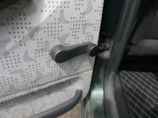 1x Fabia 6Y Kombi Türverkleidung Verkleidung Tür hinten links schwarz anthrazit - Bild 5