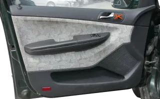 1x Fabia 6Y Kombi Türverkleidung Verkleidung Tür vorne links schwarz anthrazit - Bild 1