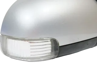 VW Touran 1T elektrischer Spiegel Außenspiegel beheizt rechts silber LA7W + Glas - Bild 3