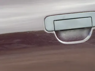 A4 B5 Tür nur Türblatt hinten links blau lila LY3K Kombi od Limo - Bild 8