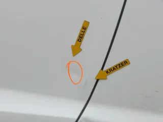 Ibiza 6J Tür vorne links Fahrertür weiß LB9A 2/3-Türer - ohne Anbauteile - Bild 7