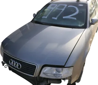 Audi A6 4B Motorhaube Klappe vorn Facelift (ab. Mitte 2002) silber LY7W + Grill - Bild 4
