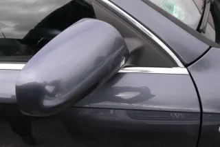 Audi A6 4F C6 Spiegel Außenspiegel rechts vorne elektrisch grau blau LZ7R - Bild 2