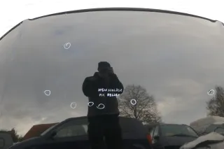VW Passat 3C Motorhaube Klappe vorne vorn Haube schwarz L041 - Bild 3