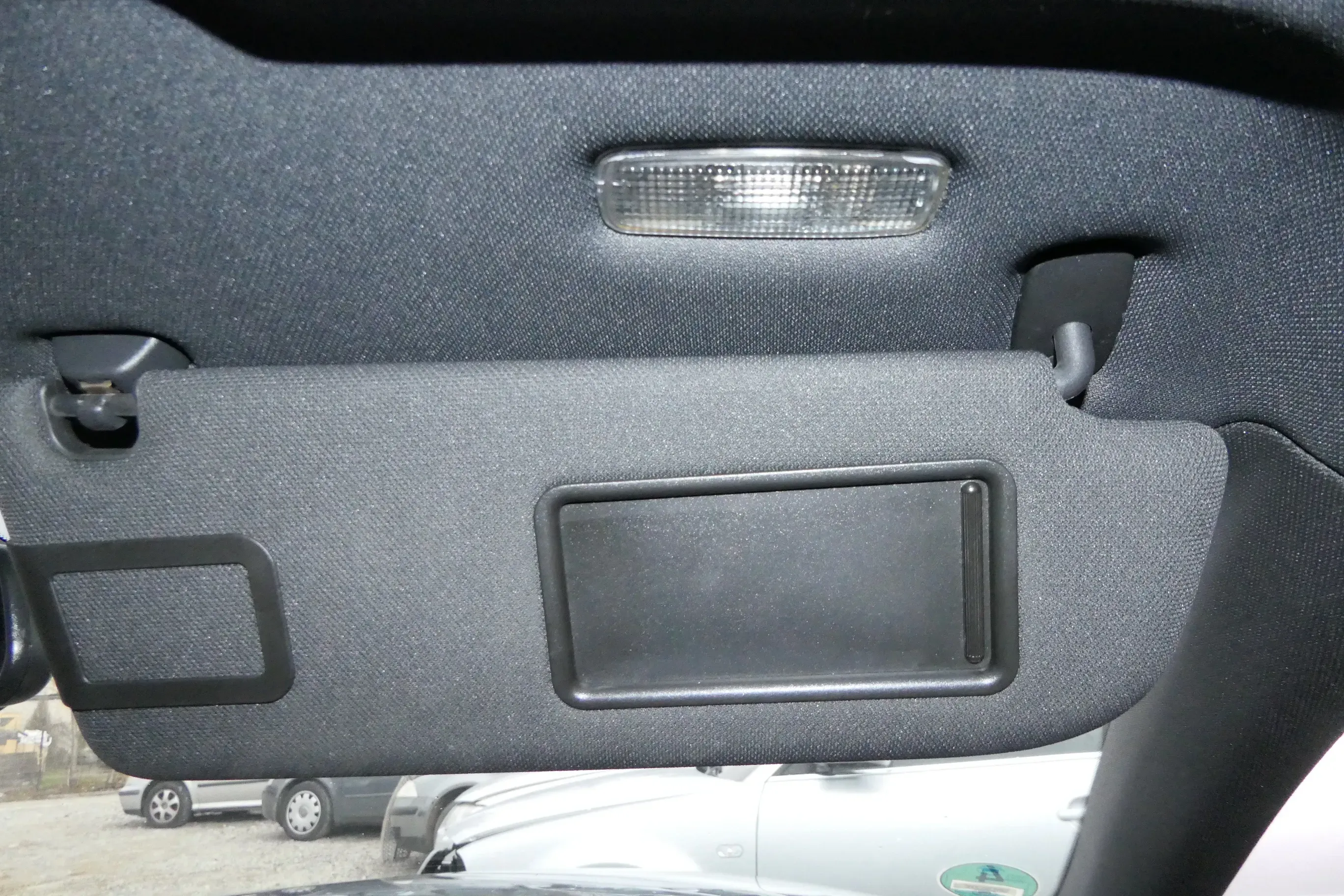Audi A6 4F Sonnenblenden Sonnenblende rechts 4F0857552P schwarz - Bild 1