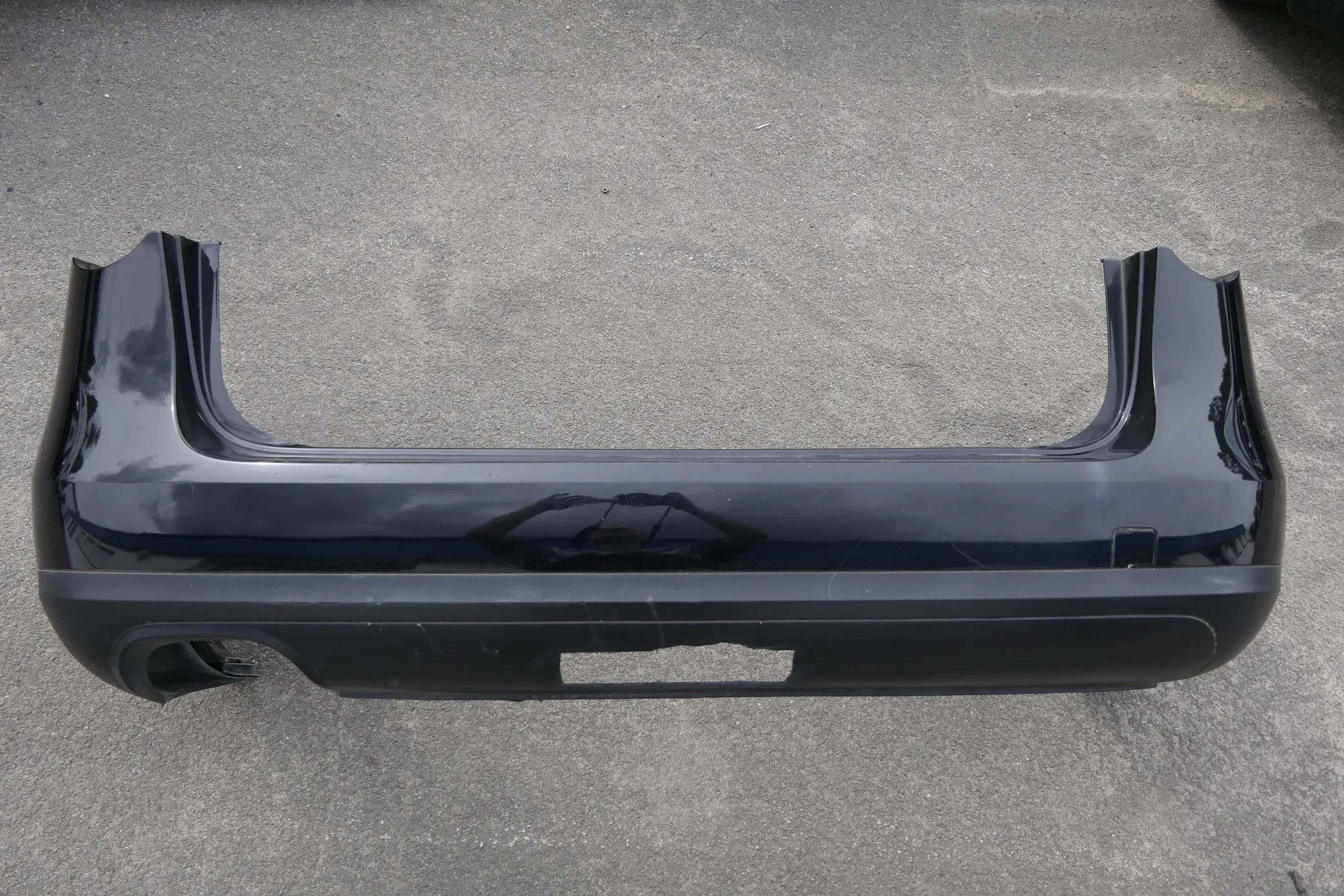 VW Passat 3C Kombi Stoßstange hinten Heckstoßstange Stoßfänger schwarz LC9X 6305 - Bild 1