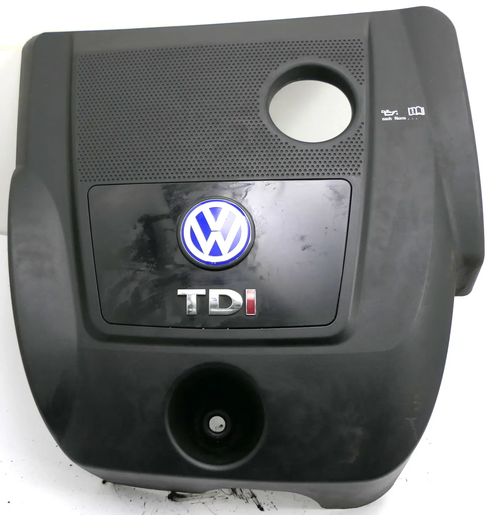 VW Golf 4 Bora Motorabdeckung Abdeckung Motor Blende 1,9 TDI 038103925AJ - Bild 1
