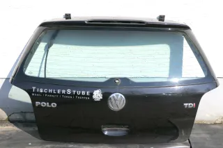 VW Polo 9N3 9N Heckklappe Kofferraumklappe Klappe schwarz LC9Z met - Bild 1