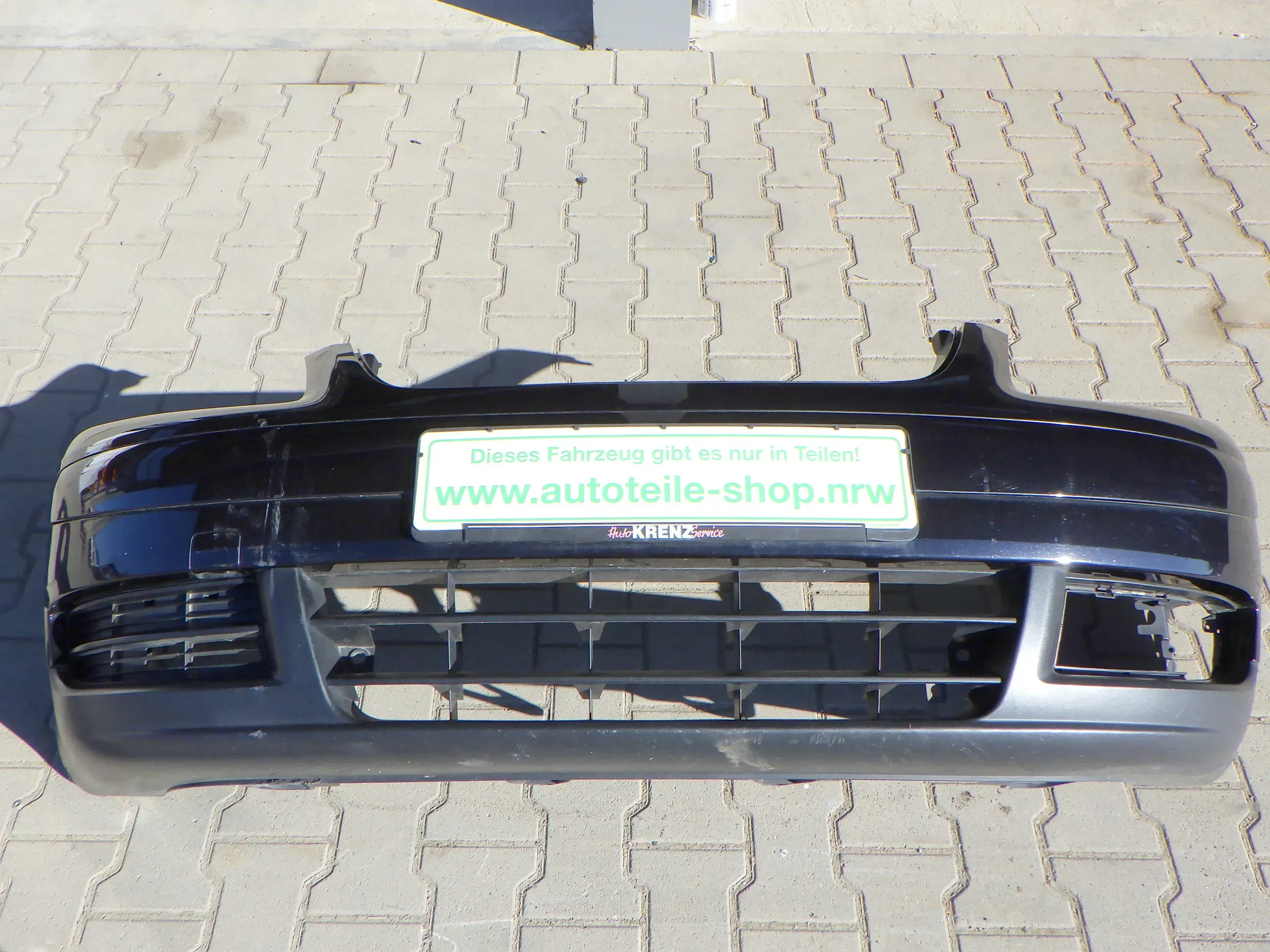 VW Touran 1T Stoßstange vorne Frontstoßstange Stoßfänger schwarz LC9Z metallic - Bild 1