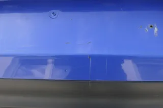 VW Golf 4 Limousine Stoßstange hinten Heckstoßstange Stoßfänger blau LA5C - Bild 3