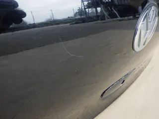 VW Polo 9N3 9N Heckklappe Kofferraumklappe Klappe schwarz L041 uni - Bild 7