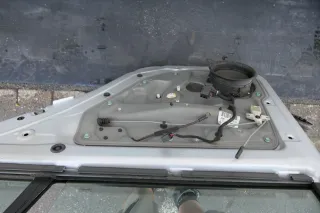 VW Golf 4 Bora Tür hinten rechts nur Kombi / Variant grau silber LA7W reflexsilb - Bild 2