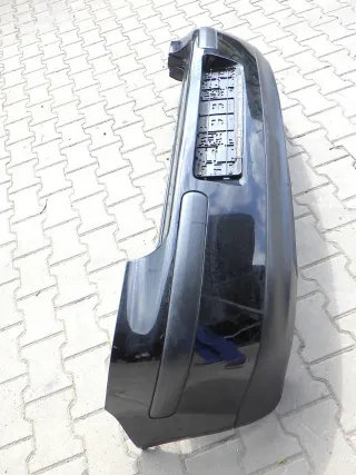 VW Golf 4 Limousine Stoßstange hinten Heckstoßstange Stoßfänger schwarz L041 uni - Bild 4