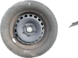 VW Golf 5 6 Touran Sommerreifen Reifen Felgen 195/65 R15 91V Caddy    5-6mm - Bild 6