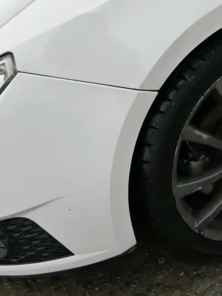 Seat Ibiza 6J Stoßstange Frontstoßstange vorne weiß LB9A 6J0807217H Spoiler - Bild 10