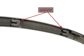 VW Tiguan Cross Blende Kotflügel hinten links Verkleidung 5N0854819C Abdeckung - Bild 2