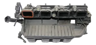 A3 VW Golf 5 V Ansaugbrücke Ansaugkrümmer 03C129711E 1,4 FSI BKG BLN 66kw - Bild 1