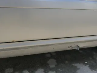 Audi A6 4B C5 Tür nur Türblatt vorne rechts Beifahrertür silber LY7W grau - Bild 2