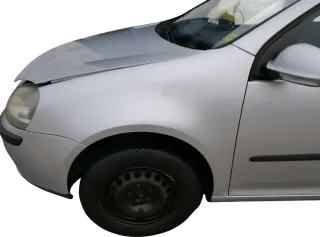 VW Golf 5 V 1K Kotflügel vorne links silber LA7W - Bild 1